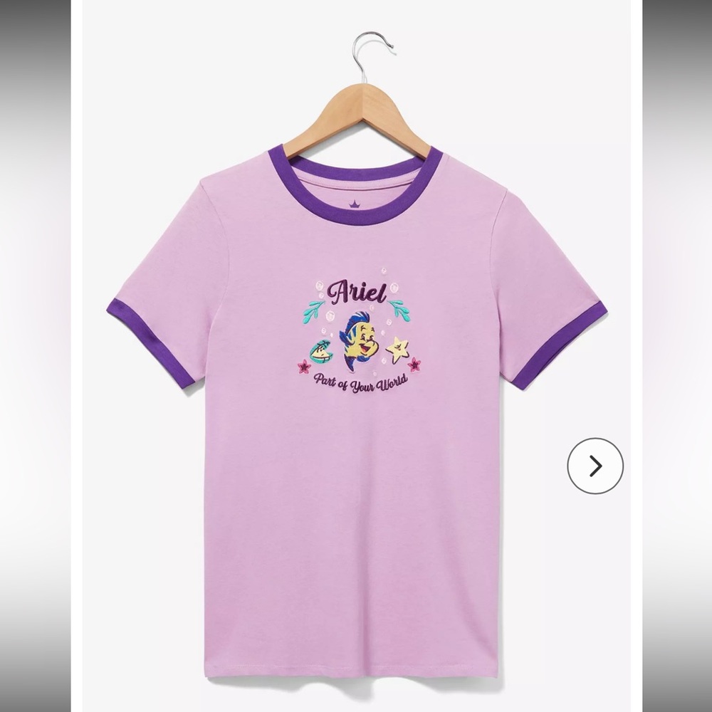 Disney The Little Mermaid Ariel Icons Women's Ringer T-Shirt BoxLunch Exclusive
